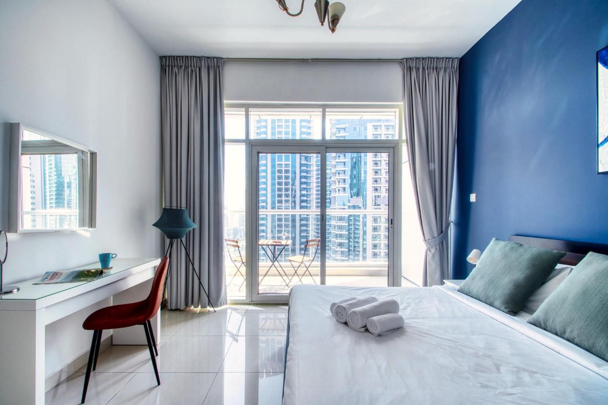Ferienwohnung Iconic 2Br With Marina Views Dubai Exterior foto