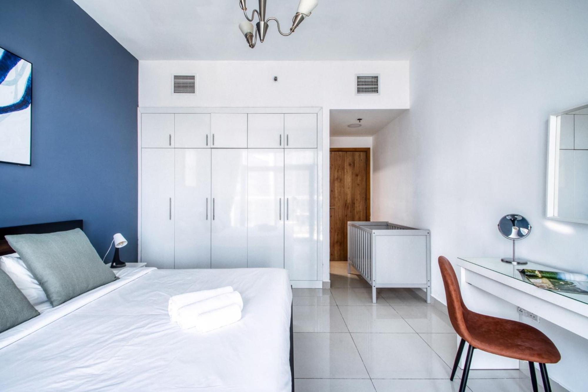 Ferienwohnung Iconic 2Br With Marina Views Dubai Exterior foto