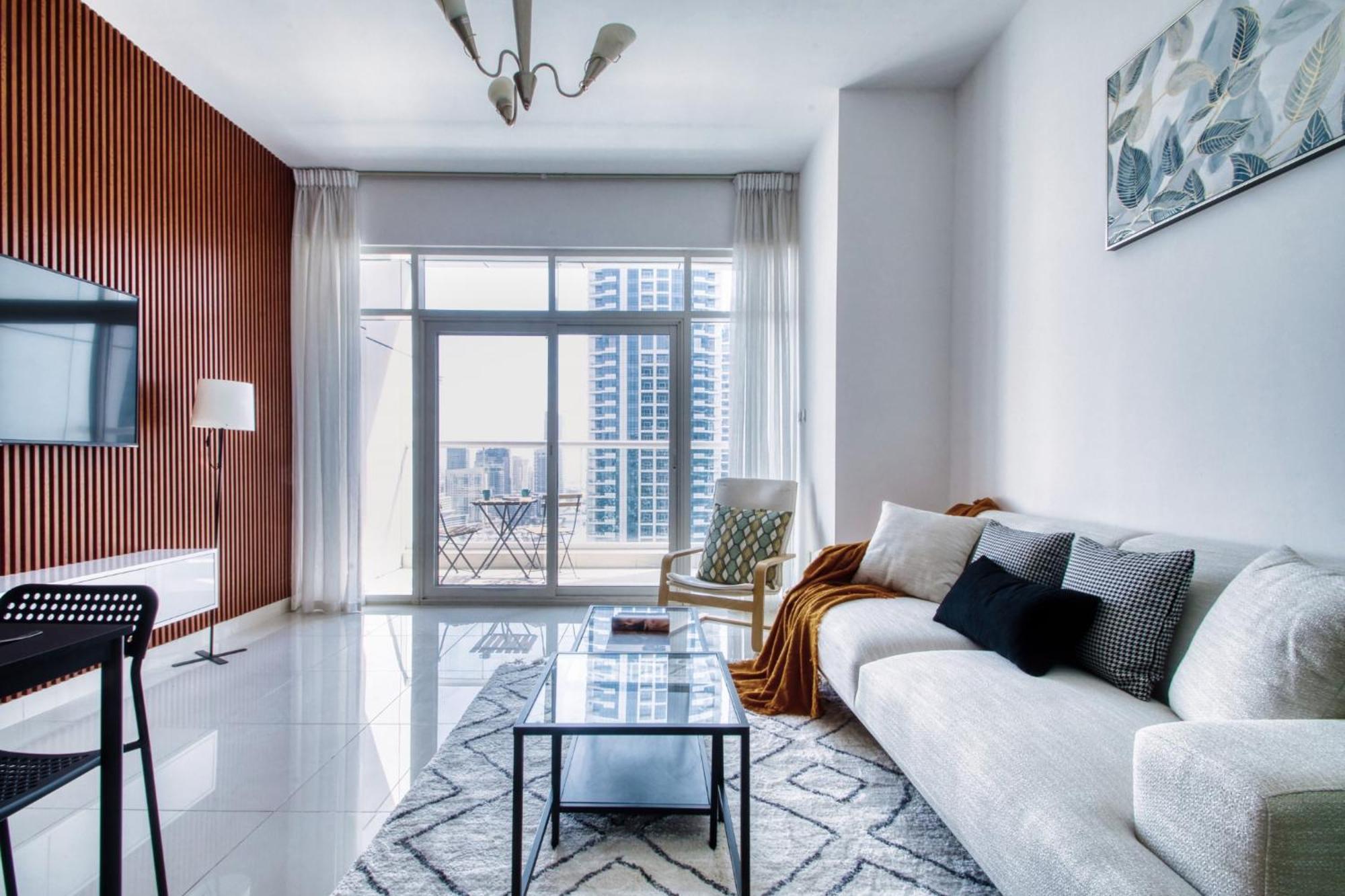 Ferienwohnung Iconic 2Br With Marina Views Dubai Exterior foto