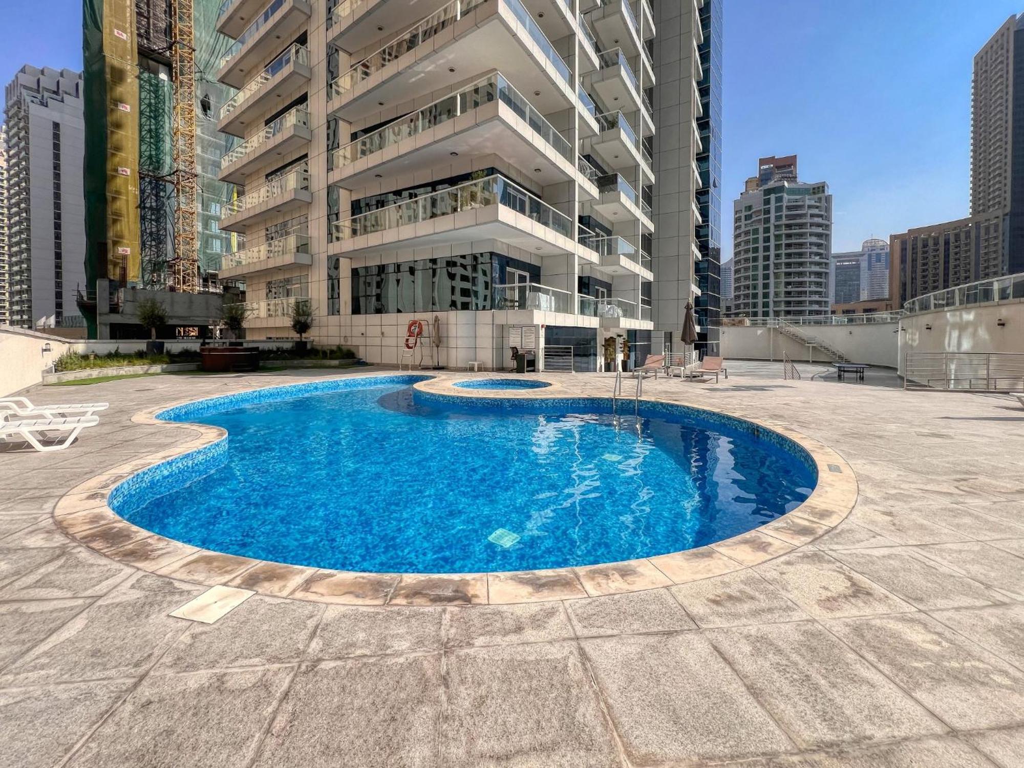 Ferienwohnung Iconic 2Br With Marina Views Dubai Exterior foto